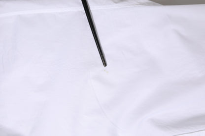 White Cotton Long Sleeves Dress Formal Shirt