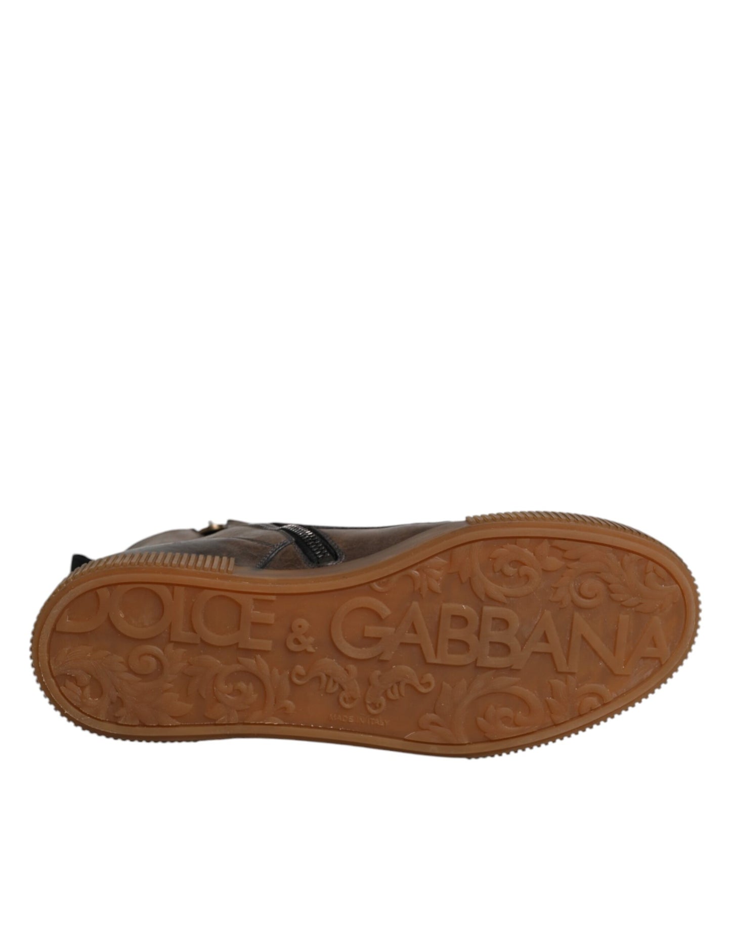 Brown Horse Leather Mid Calf Boots Shoes