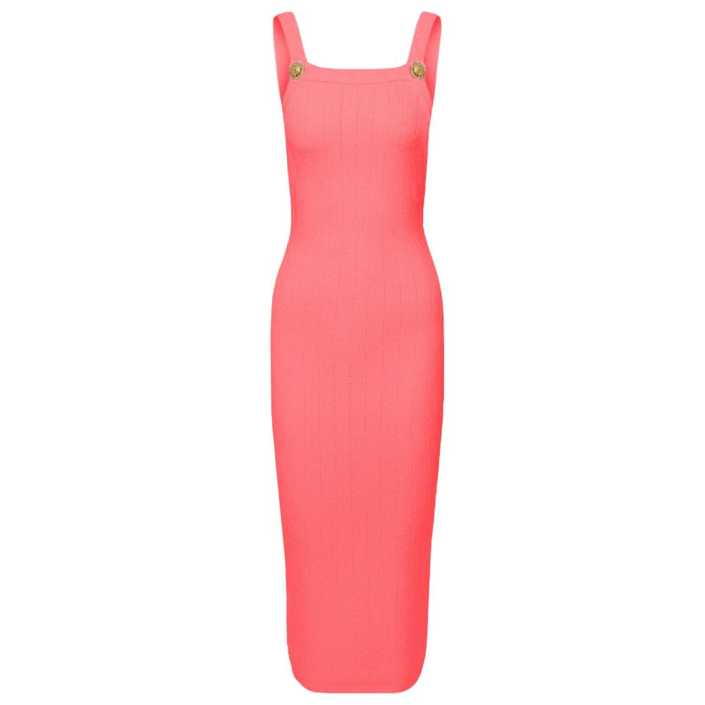 Pink Viscose Dress