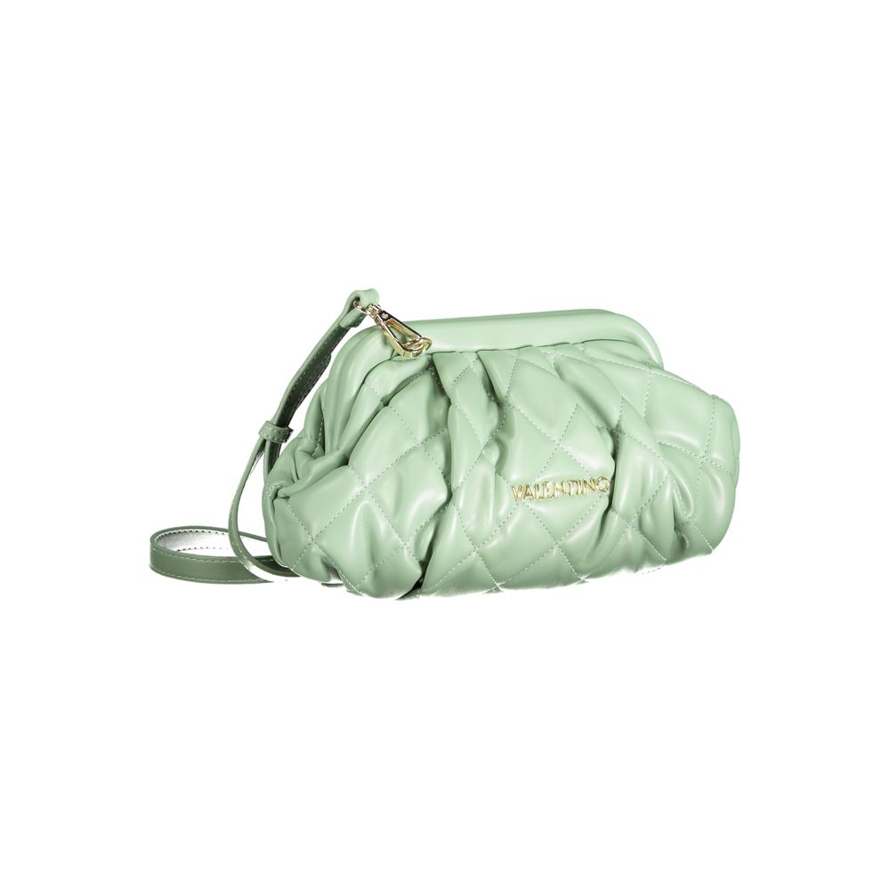 Verde Polyurethane Women Handbag
