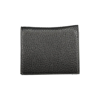 Nero Polyurethane Womens Wallet