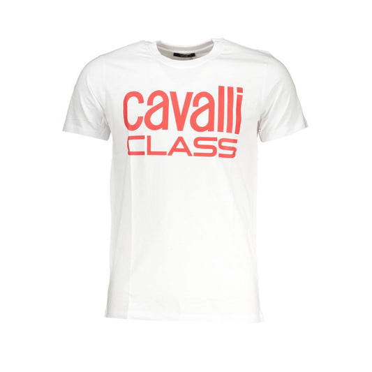 Bianco Cotton Uomo T-Shirt