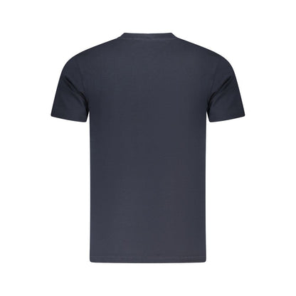 Blu Cotton Men T-Shirt