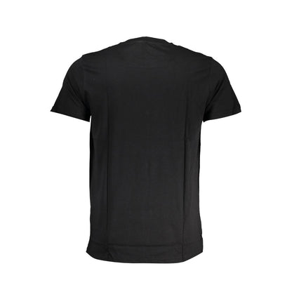 Black Cotton Men's T-Shirt