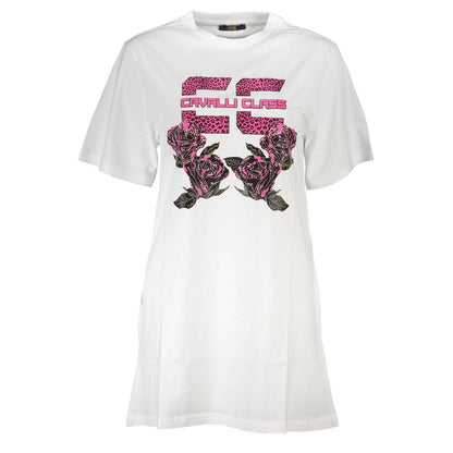 White Cotton Women's Dress
