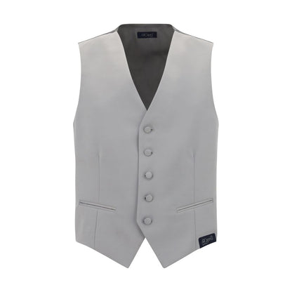 Gray Polyester Waistcoat