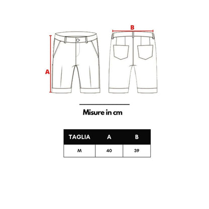 Red Polyester Swim Shorts