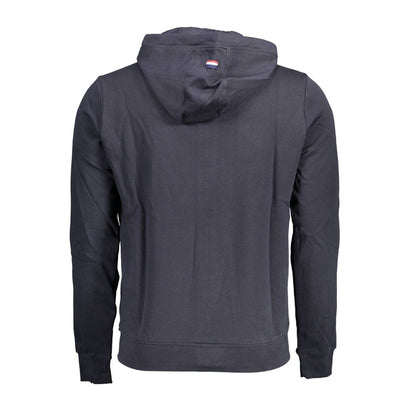 Blue Cotton Men's Sweatshirt