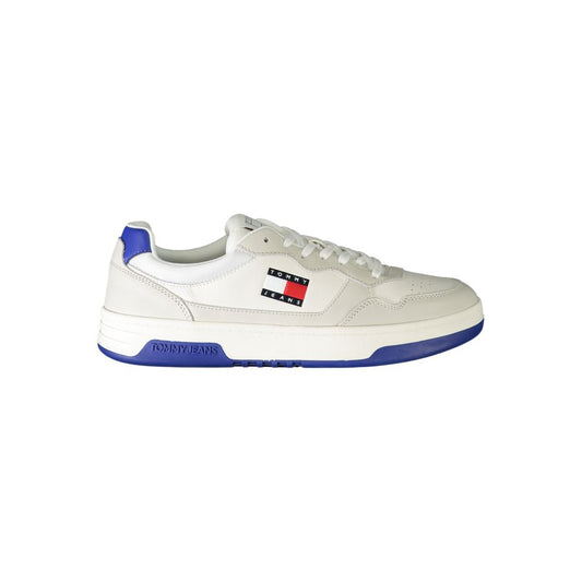 Bianco Polyurethane Men Sneaker