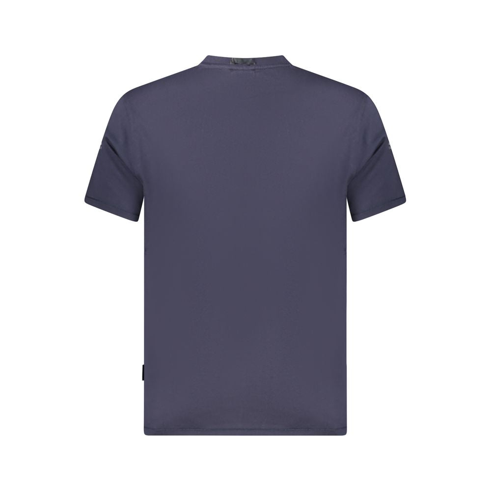 Blue Organic Cotton Men T-Shirt