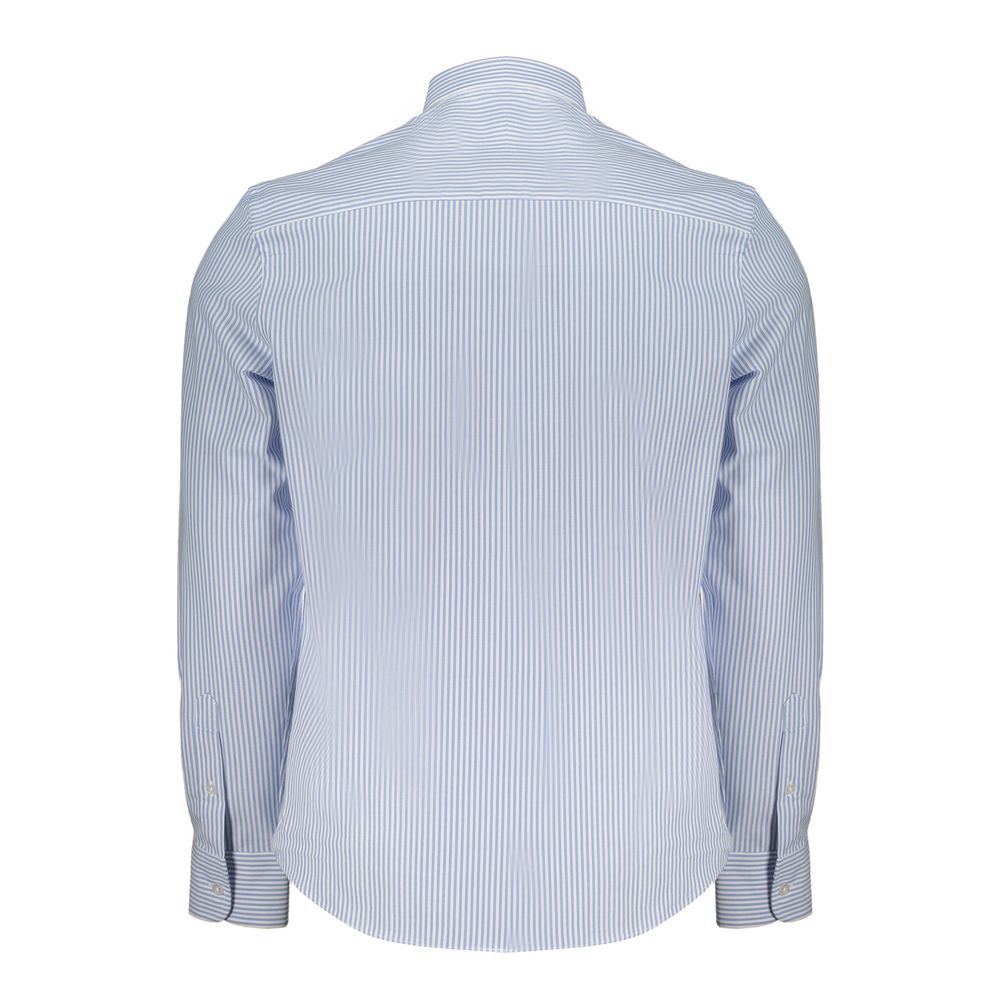Light Blue Cotton Men Shirt