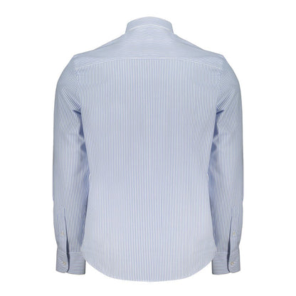 Light Blue Cotton Men Shirt