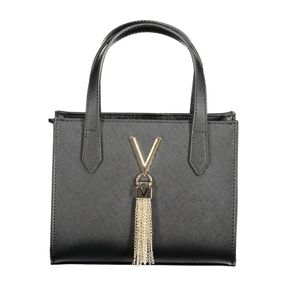 "Nero Polyurethane Women Handbag"