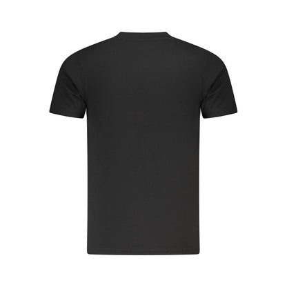 Black Cotton Mens T-Shirt
