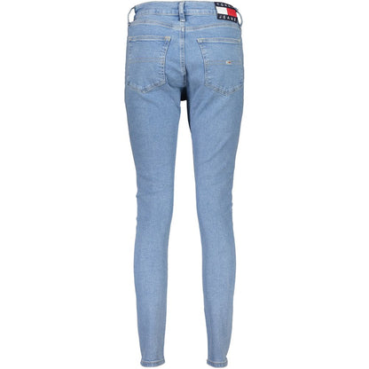 Azzurro Cotton Women Jeans