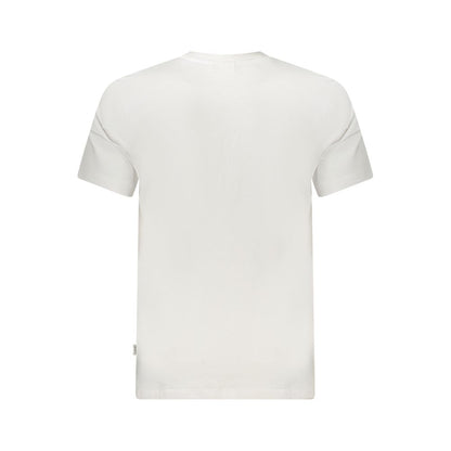 White Cotton Men's T-Shirt
