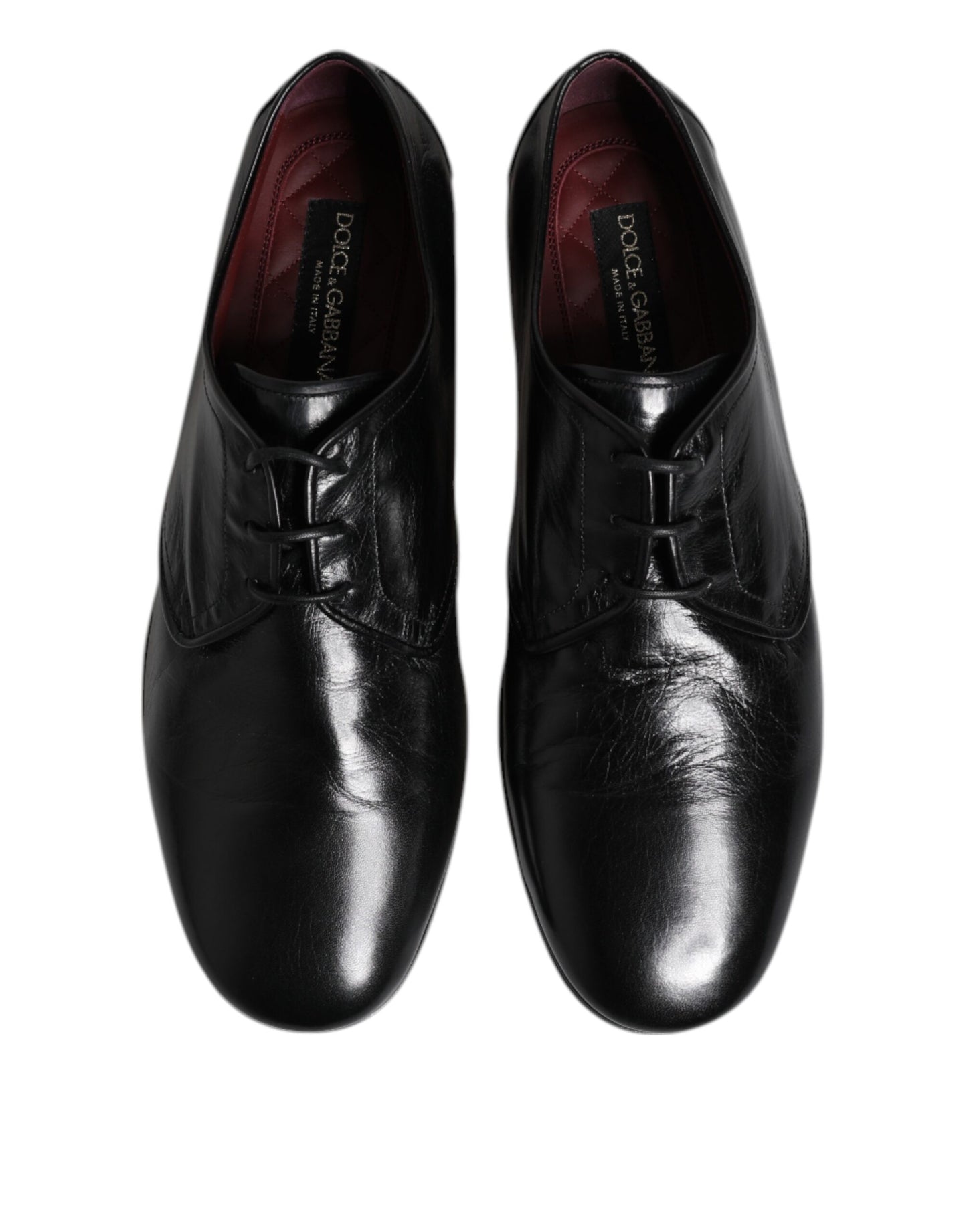 Black Leather Lace Up Derby Dress Formal Shoes