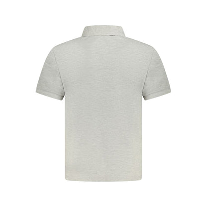 Brown Cotton Men Polo Shirt