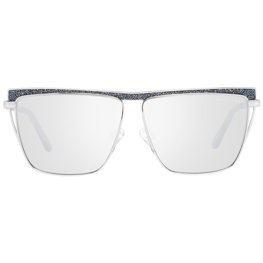 Silver Metal Sunglasses