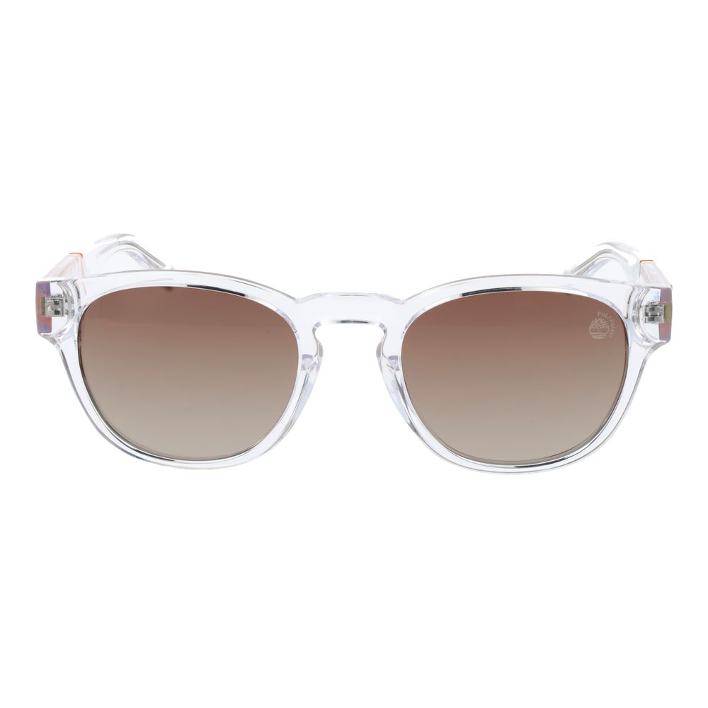 Transparent Stainless Steel Sunglasses