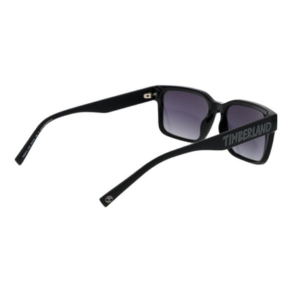 Black Stainless Steel Sunglasses