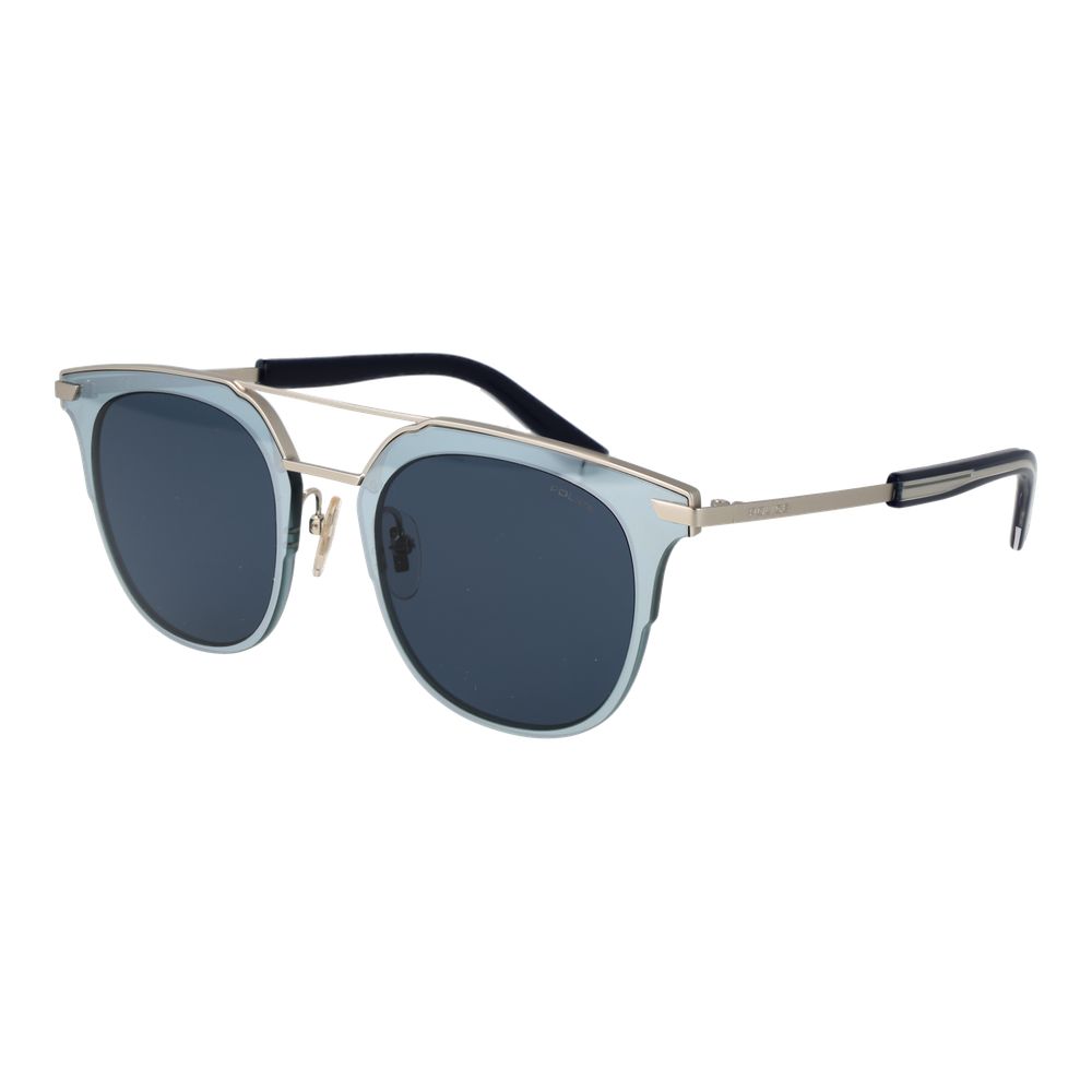 Blue Metal Sunglasses
