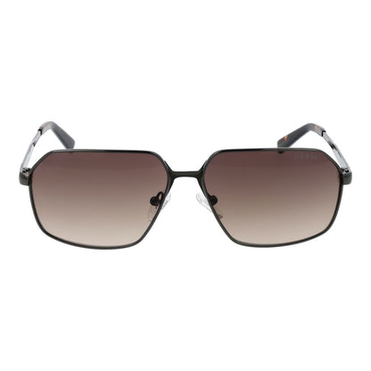 Gray Metal Sunglasses