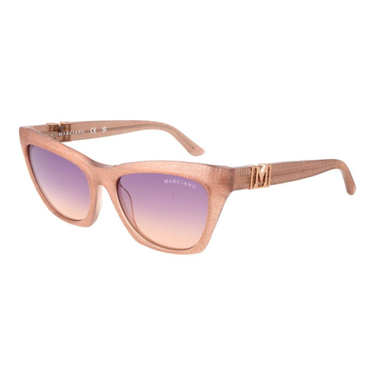 Beige Acetate Sunglasses