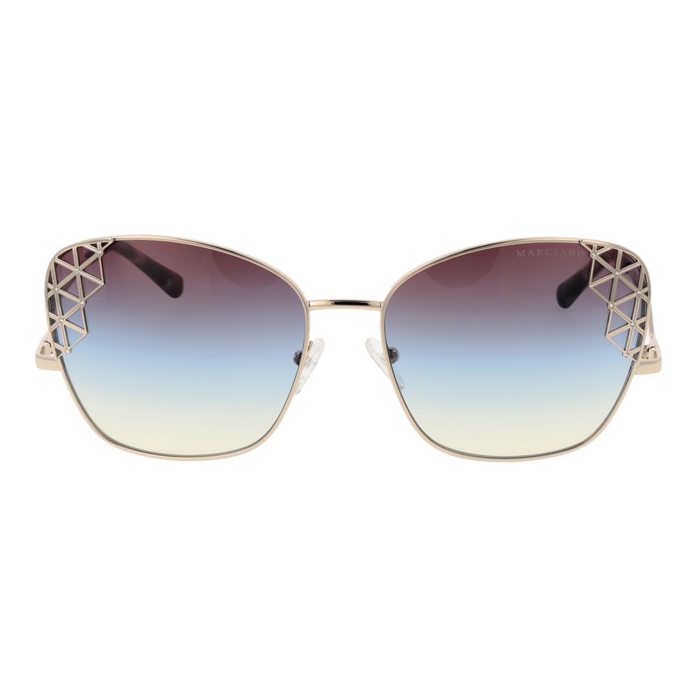 Gold Metal Sunglasses
