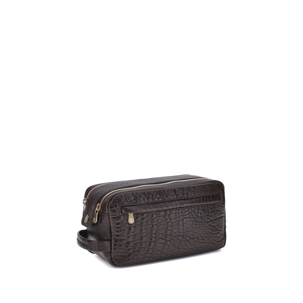 Brown Calf Leather Bos Taurus Other Accessories