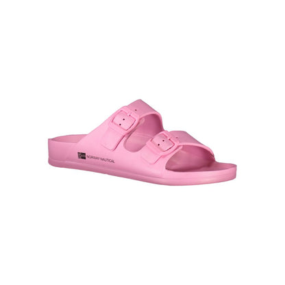 Pink Plastic Women Sandal