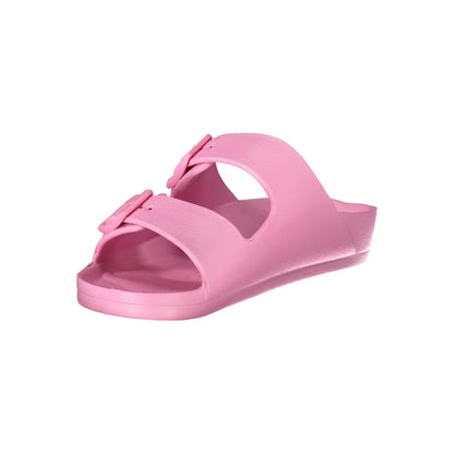 Pink Plastic Women Sandal