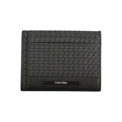 Black Polyester Men's Shoulder Bag