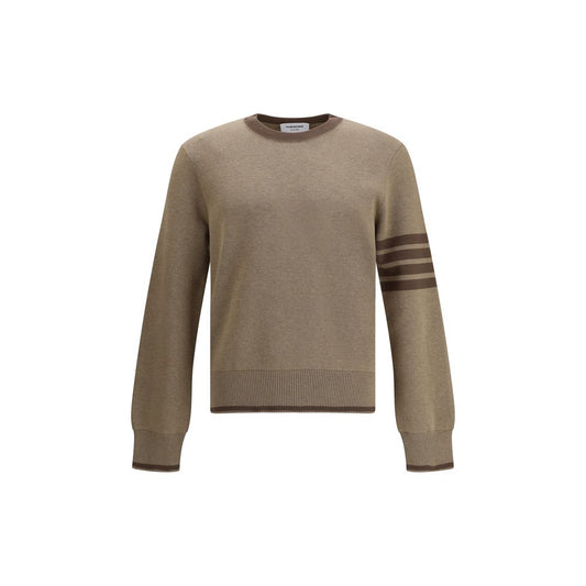 Brown Cotton Sweatshirt