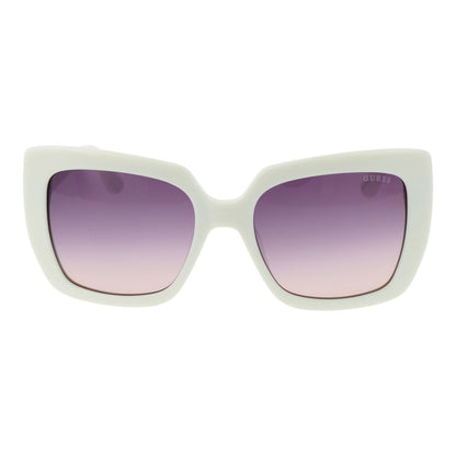 White Acetate Sunglasses