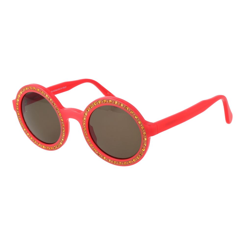 Red Acetate Sunglasses