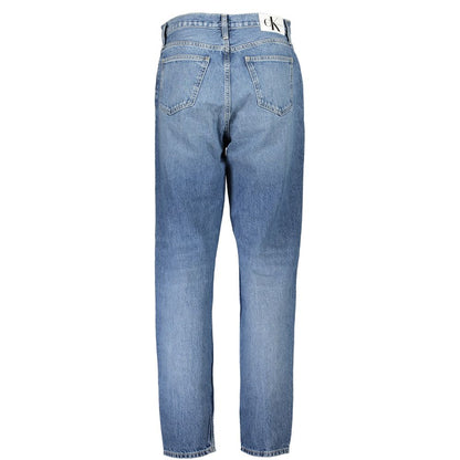 Blu Cotton Women Jeans