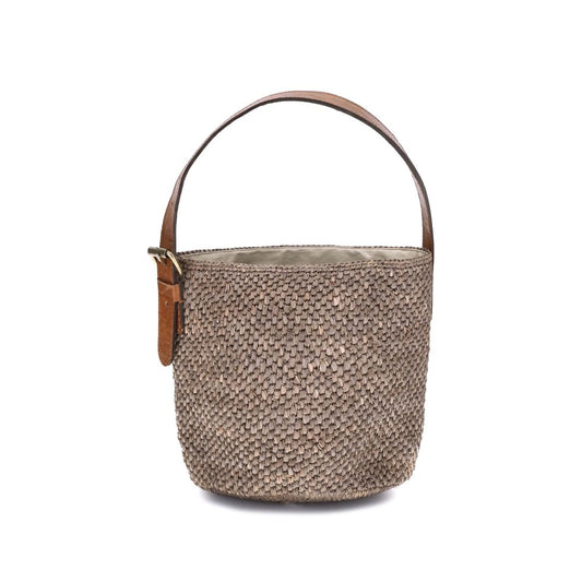 Raffia Lova Bucket Bag