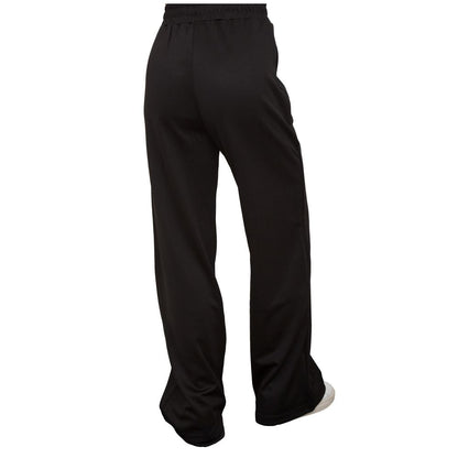 Black Polyester Women Trouser