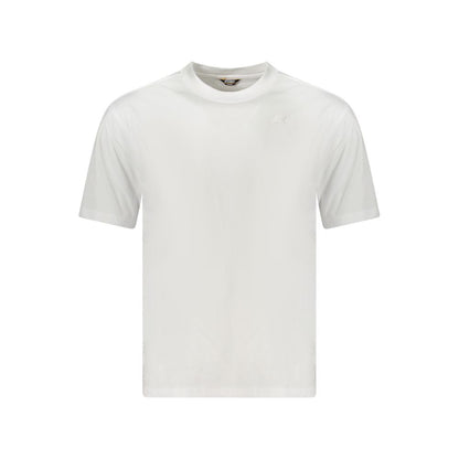 White Cotton Men T-Shirt