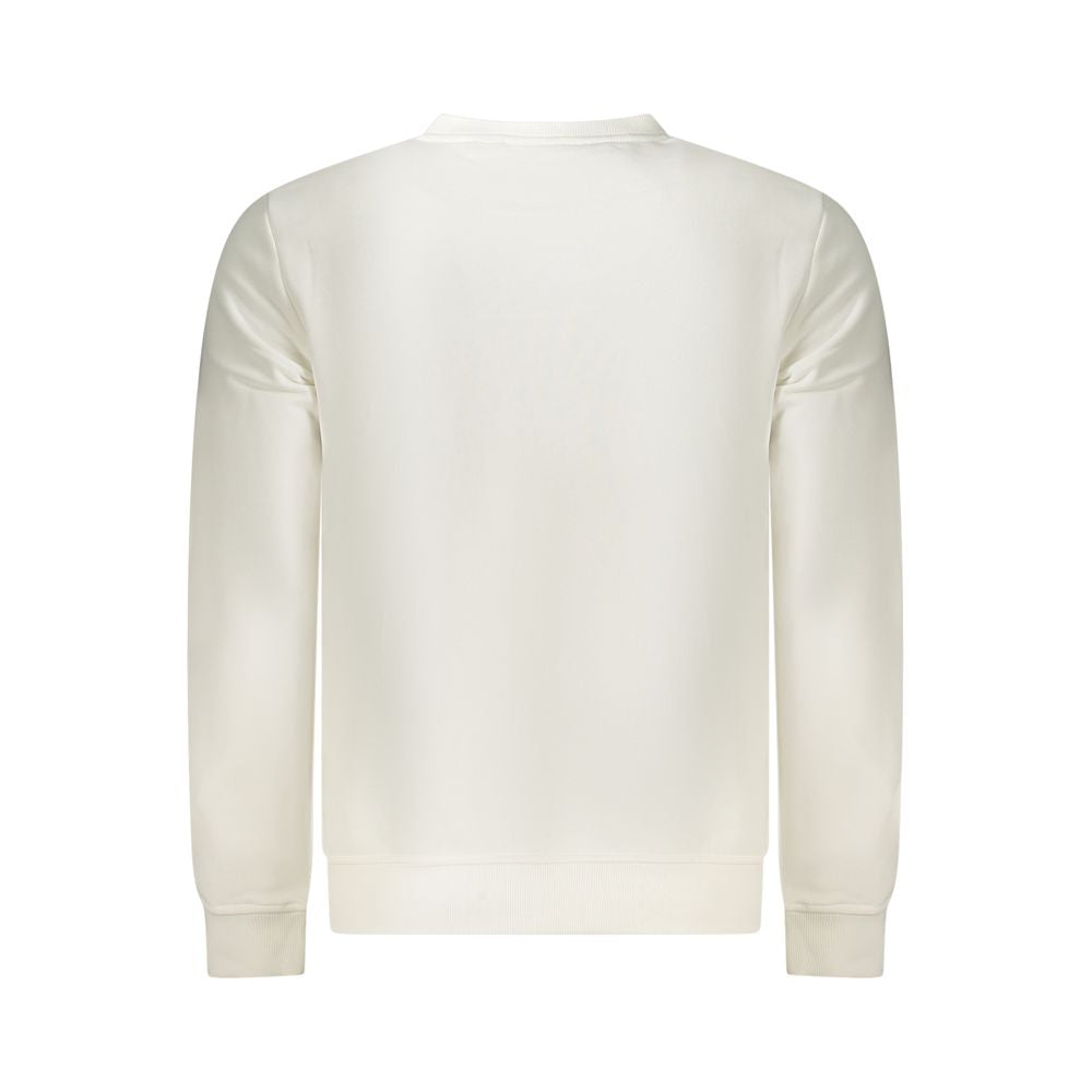 White Cotton Men Sweater