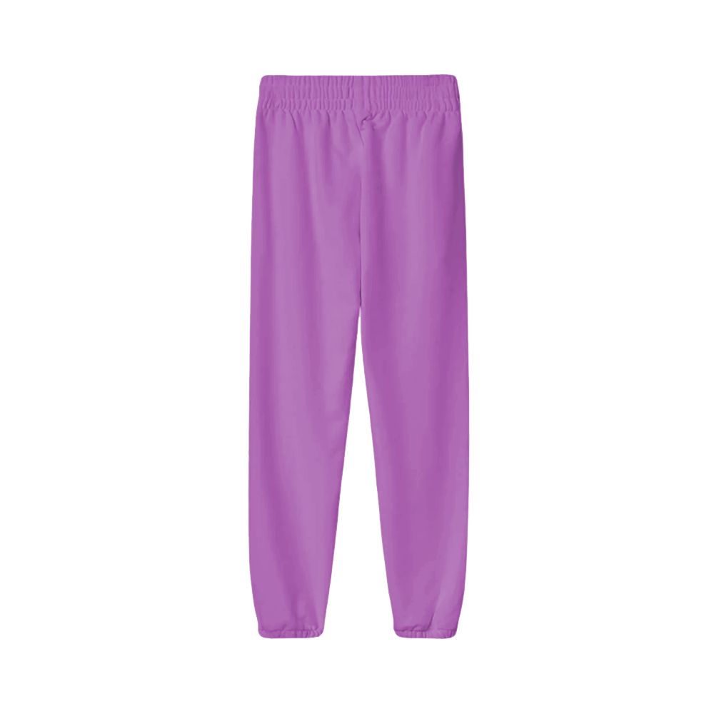 Purple Cotton Women Trouser