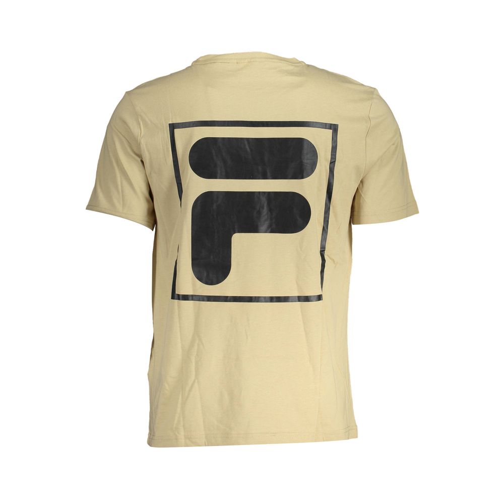 Beige Cotton T-Shirt