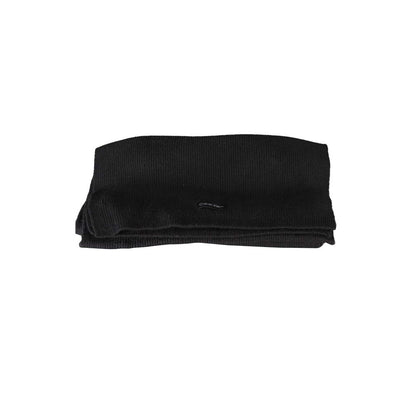Black Cotton Women Scarf