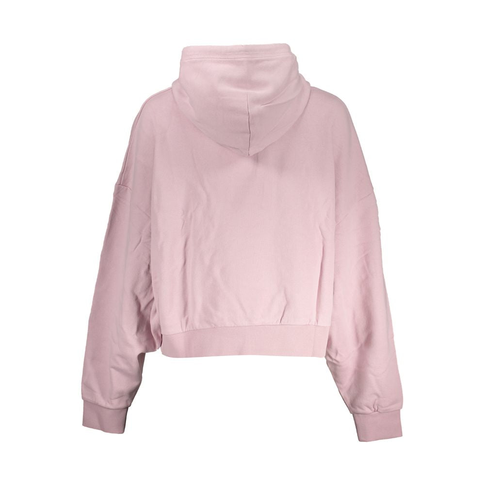 Pink Cotton Women Sweater