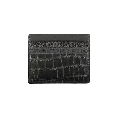 Black Leather Mens Wallet