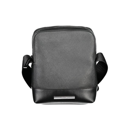 Nero Polyester Men Shoulder Bag