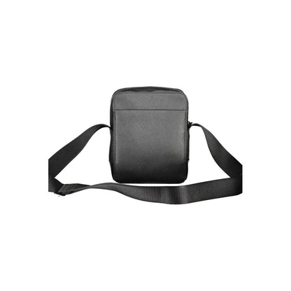 Nero Polyester Men Shoulder Bag