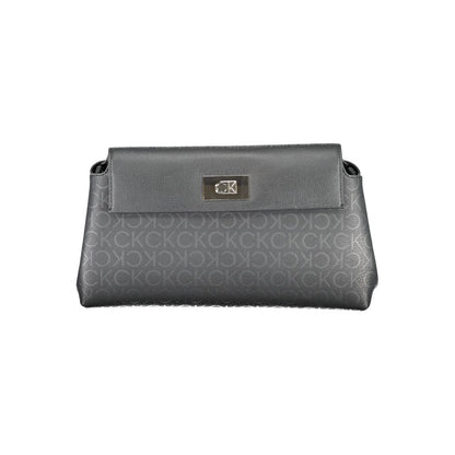 Black Polyester Women's Shoulder Bag