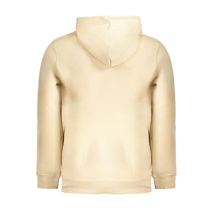 Beige Cotton Men Sweater